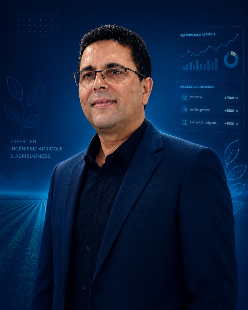 Kamal BENNIS — Ingénieur Agronome & Expert en Agriculture Intensive